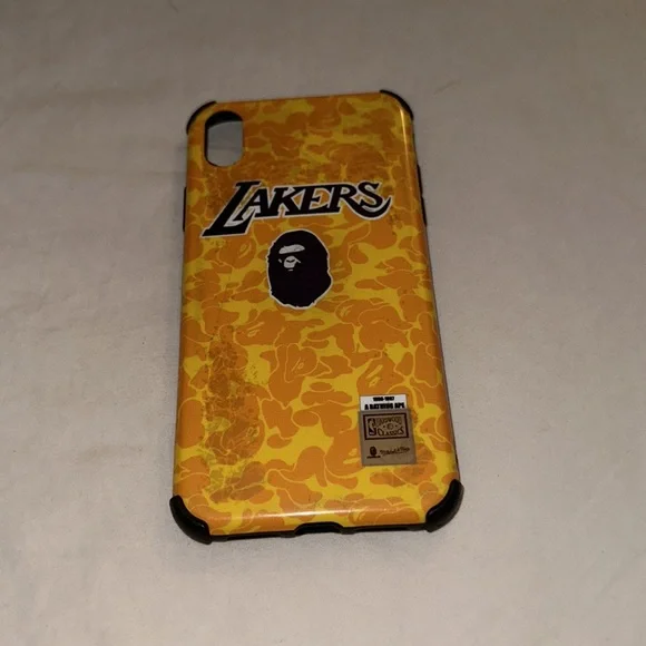 Bape | Accessories | Bape Lakers Iphone Case | Poshmark